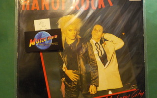 HANOI ROCKS - BACK TO MYSTERY CITY - FINLAND 1983 EX/EX LP