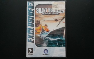 PC DVD: Silent Hunter 4 Wolves of the Pacific peli.  UUSI