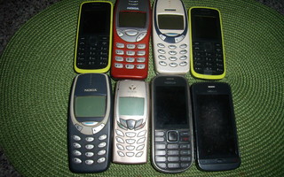 Nokian matkapuhelimet.