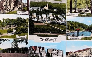 Marienberg Postikortti 8 näkymää Westerwald