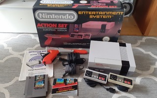 Nintendo Entertainment System NES Action Set konsoli