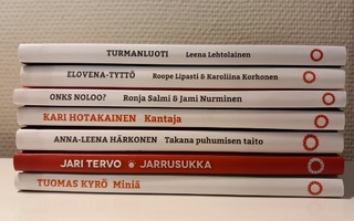 Kirjan ja ruusunpäivän kirjat 2012-2018 (7 kpl)