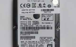 Mobile HDD 500GB