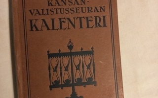 kansanvalistuseuran kalenteri 1927