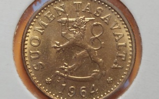 10 penniä 1964 *UNC*