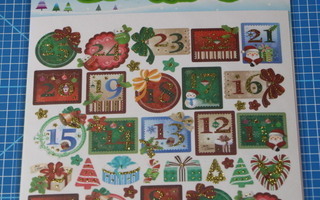 Tarra-arkki: Joulukalenteriin numerot 1-25