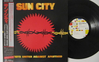 Sun City Japanilainen LP OBI Joey Ramone Bob Dylan