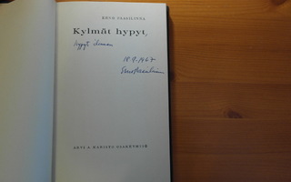 Erno Paasilinna:Kylmät hypyt.1.p.1967.Sid.Signeerattu!Hyvä!