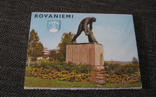 Rovaniemi. 10 kuvan korttihaitari.