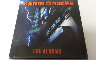 HANOI ROCKS - THE ALBUMS 1981-1984 6CD BOKSI +