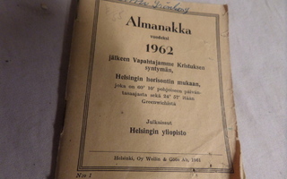 huuda syntymavuotesi almanakka 1962