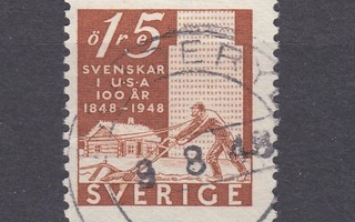 Ruotsi 1948 Fa 379A Pioneerin juhlapäivä