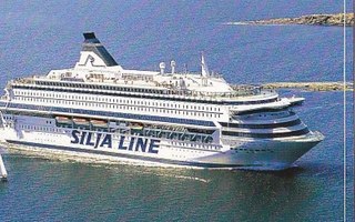 Laiva  m.s. SILJA EUROPA Silja Line + leima    p106