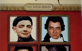 THE COMPLETE BLACK ADDER  ALL FOUR SERIES DVD (4 DISCS)
