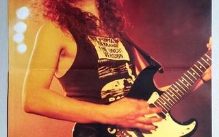 Metallica - Kirk Hammett - Posteri vuodelta 1987