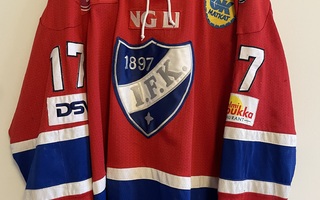 HIFK kollit game worn pelipaita