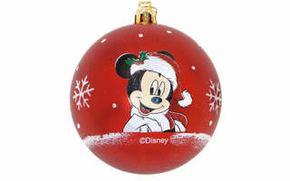 Joulupallo Mickey Mouse Happy smiles 6 osaa Puna