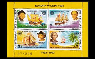 Romania 4790-3BL271 ** Europa Amerikan löytäminen (1992)