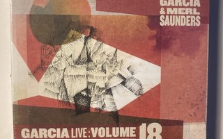 JERRY GARCIA & MERL SAUNDERS: Live Vol 18, CD x 2, muoveissa