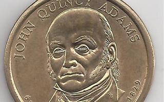 USA presidenttidollari Quincy Adams