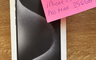 iPhone 15 Pro Max, 256GB (( UUSI ))