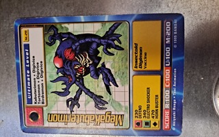 MegaKabuterimon 1999 bandai digimon card