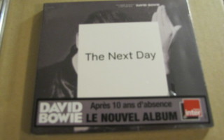 David Bowie The Next Day cd muoveissa EU 2013 /Ranska tarra