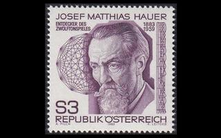 Itävalta 1733 ** Säveltäjä Josef Matthias Hauer (1983)