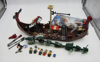 Lego 7018 Viikinki laiva  ja Midgard serpent Osia puuttuu