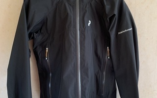 Peak Performance naisten GORE-TEX takki, musta, koko M