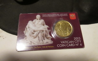 2013 Vatikaani CoinCard