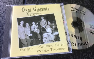 Onni Gideonin Kvintetti / Annikki Tähti ja Wiola Talvikki CD