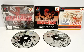 PS1 - Metal Gear Solid CIB