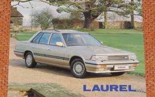 1988 Nissan Laurel esite - KUIN UUSI - 12 siv