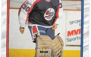 1989-90 OPC #296 Daniel Berthiaume Winnipeg Jets MV