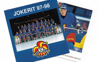 1997-98 Adbox Hockey Box Jokerit 2e/kpl