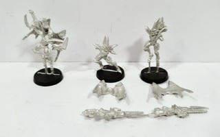 WH40K - 3kpl Dark Eldar Scourges [S1]