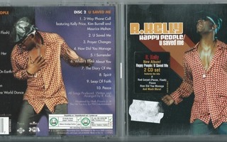 R.Kelly Happy people / U saved me tupla cd