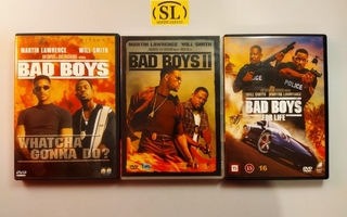 (SL) 4 DVD) BAD BOYS - 1-3 (Will Smith & Martin Lawrence