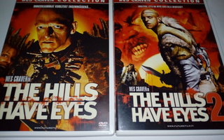 2 DVD) Wes Craven - The Hills have eyes 1 (1977) & 2 (1984)