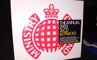 3CD MINISTRY OF SOUND THE ANNUAL 2003 ( SIS POSTIKULU)