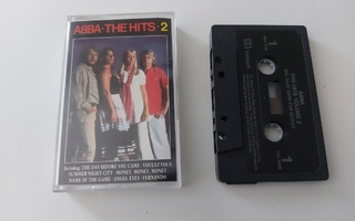 ABBA - THE HITS 2 c-kasetti ( Hyvä kunto )