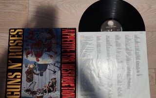 Guns N' Roses – Appetite For Destruction, -87 Europe LP