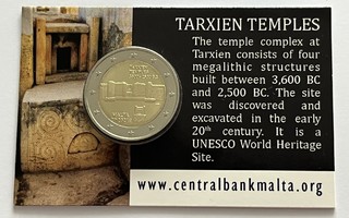 Malta 2 € 2021 Tarxienin temppelit