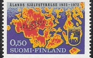 1972 Ahvenanmaan itsehallinto 50 vuotta ** LaPe 704