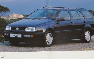 1993 VW Golf Variant esite - KUIN UUSI - suomalainen