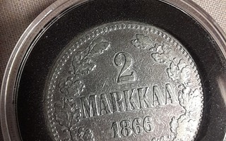 2 markkaa 1866