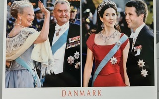 Kortti: Tanskan kuninkaallisia