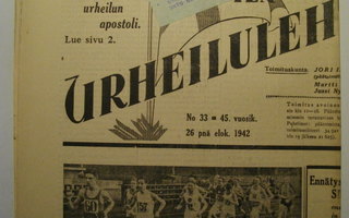 Suomen Urheilulehti Nro 33/1942 (15.3)