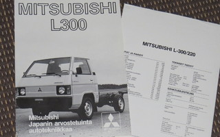 1986 Mitsubishi L300 Pickup esite - KUIN UUSI -suomalainen